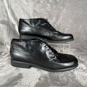 Easy Spirit Harverd Womens Lace Up Oxford Bootie Womens 9.5 B Black Shoes